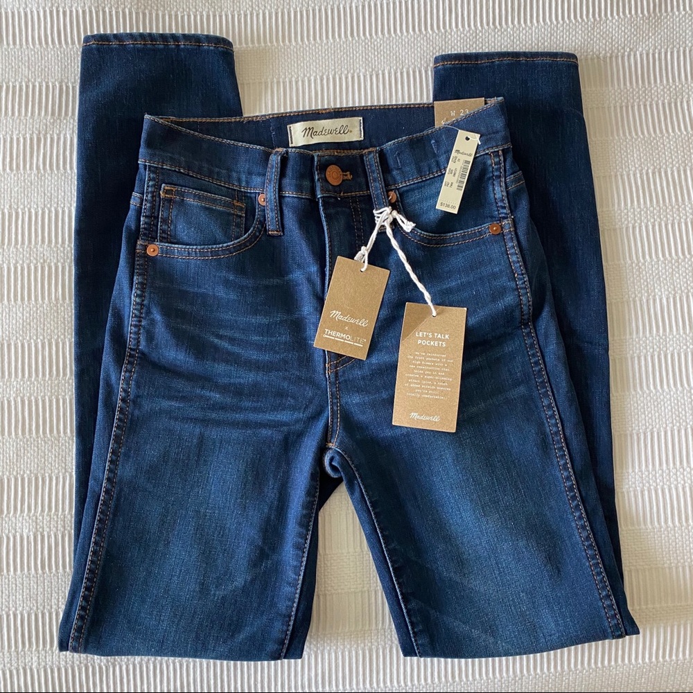 Madewell 10” High Rise Skinny Jeans Size 23 - Picture 1 of 7